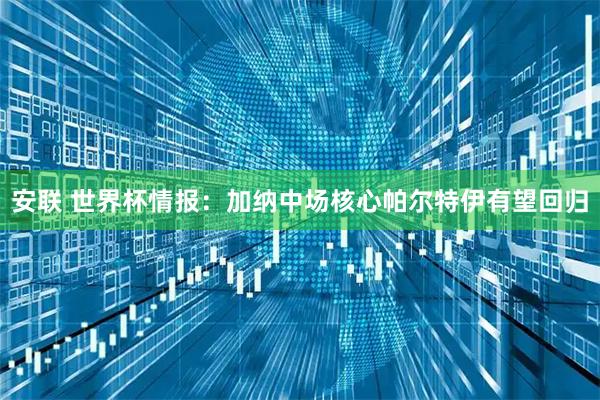 安联 世界杯情报:加纳中场核心帕尔特伊有望回归
