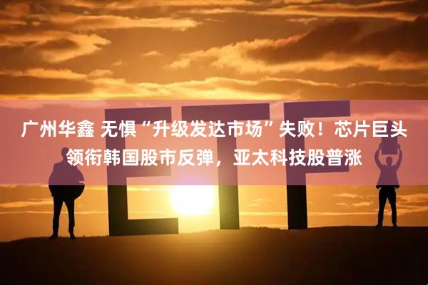 广州华鑫 无惧“升级发达市场”失败！芯片巨头领衔韩国股市反弹，亚太科技股普涨